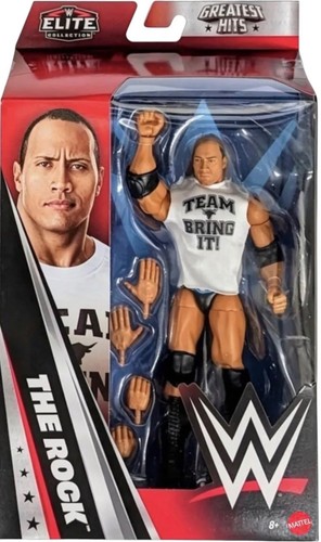 Wwe the rock mattel figurine - the,