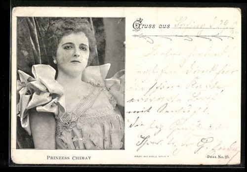 Actrice princesse chimay - actrice,