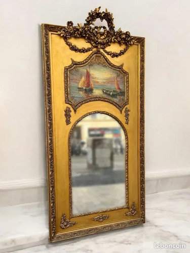 Une tableau avec miroir style - une,