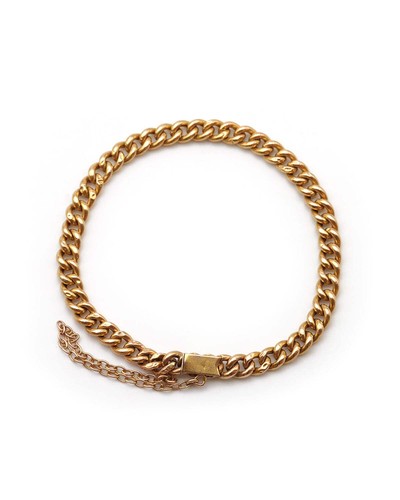 Bracelet gourmette ancien - , en