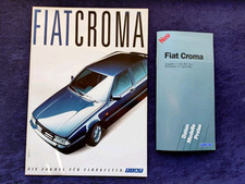 Fiat Croma brochure 5.1991 + price list 7.1991