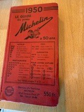 Ancien livre guide Michelin