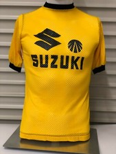 Suzuki VINTAGE Short Sleeve Jersey SM T-shirt Moto Dirt Bike Supercross MX RACE