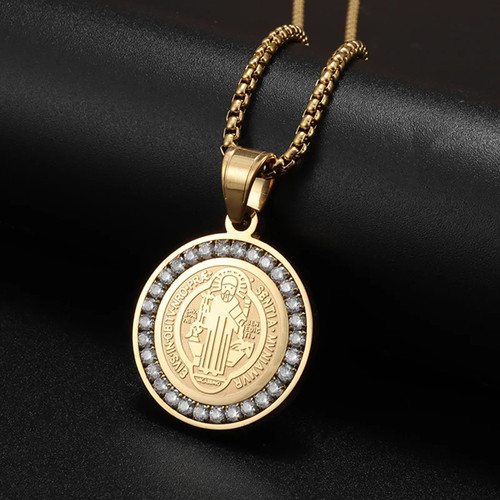 Collier double face - , unisexe