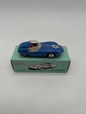 Solido 1/43 Voiture Sport Bleue Réédition Boîte Verte Collection