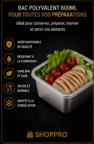 Lot boîtes alimentaires - lot, de