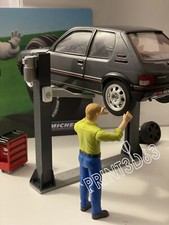 2 Column Lift Bridge 1/18 Scale 1:18