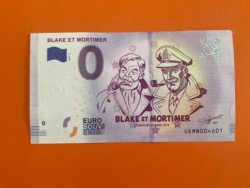 Jacobs billet euros blake et - billet,