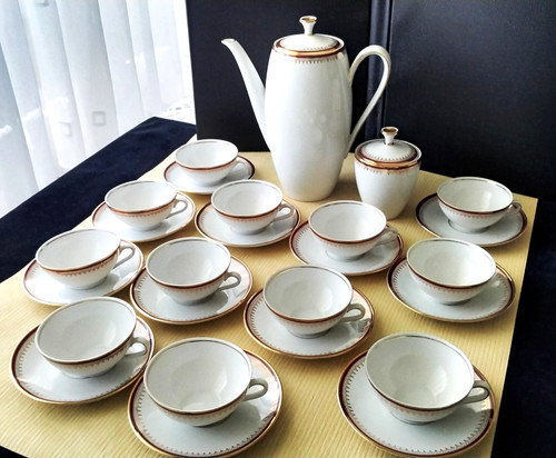 Service café porcelaine - service,