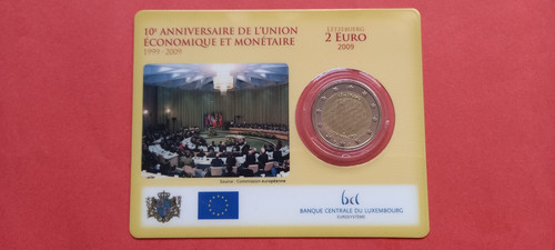 Coincard commémorative - coincard, 2€