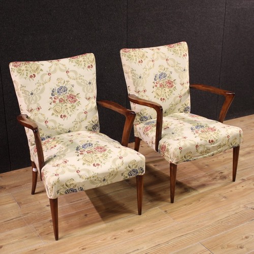 Paire fauteuils italiens - fauteuils,