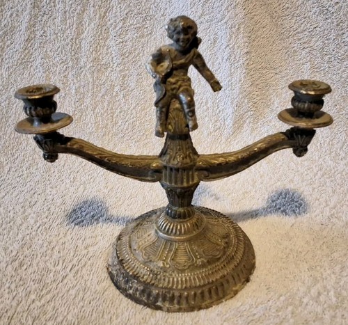 Ancien chandelier bougeoir - bougeoir, en