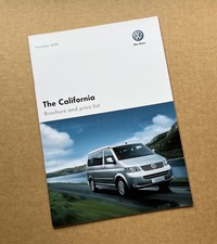 Volkswagen California T5 Brochure & Price List - 2008/2009 Model Year - Mint