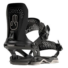 Bataleon Chaos Asym Hommes Fixation de Snowboard Freestyle Freeride Noir 2023