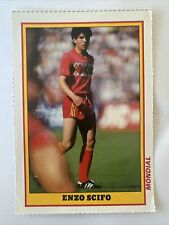 Rare ENZO SCIFO Rookie Card - Anderlecht / Belgium 1986 WORLD CUP