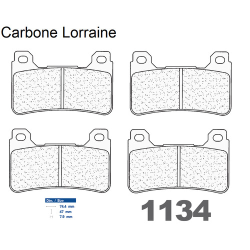 Plaquettes carbone lorraine - plaquettes, de