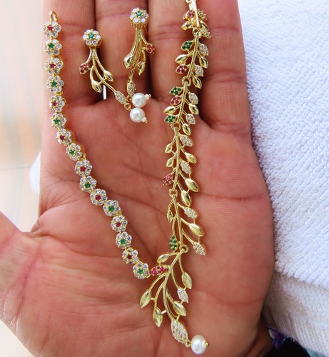 Ensemble bijoux mariage indien - bijoux,