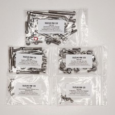 SUZUKI RM 125 1992-1997 Kit vis BTR inox moteur complet RM125