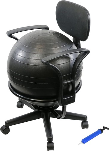 Metal ball chair - metal,