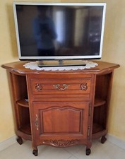 meuble d'angle tv bois massif