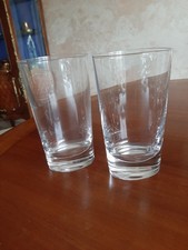 2 Verres Orangeade Cristal De