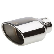 Embout de pot d’échappement universel inox ovale Simoni Racing TRX/74