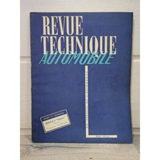 Simca 9 Sport - Tracteur de Vierzon - RTA 85 - 1953 - Revue Technique Automobile