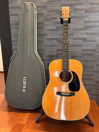1976 martin blue case - martin, d-28