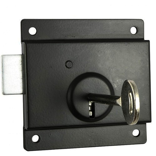 Verrou noir 2cm - noir,, 10.2cm,