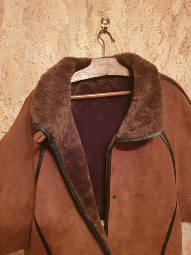 Manteau vintage peau - vintage, en