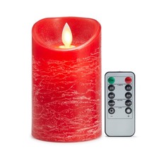 Rouge Bougie LED, Bougies