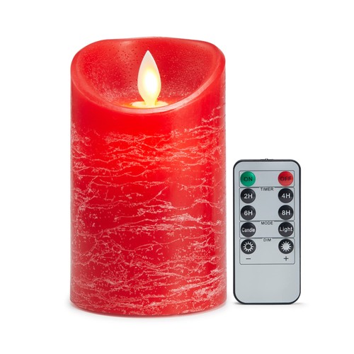 Rouge bougie led bougies - rouge,