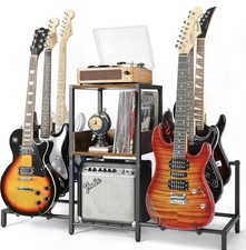 Guitar Stand 4-Tier for Acoustic, Electric Guitar, Bass, Rack Holder 4-tier