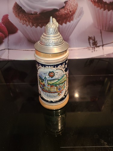 Chope bière terre cuite