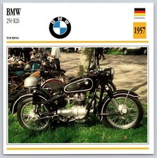 BMW 250 R26 1957 Germany Edito Service Atlas Motorcycle Card