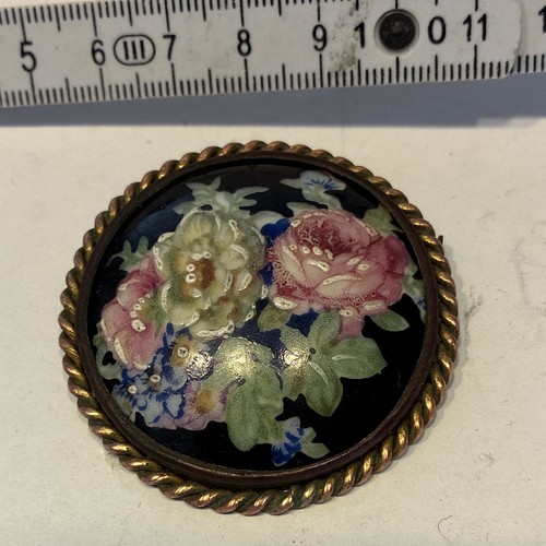 Viny limoges broche ronde - limoges,