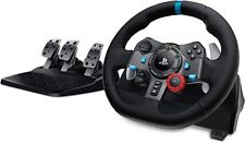 LOGITECH G29 MODIFIED STEERING WHEEL AND PEDALBOARD - PS3 PS4 PS5 PC - USED NO BOX