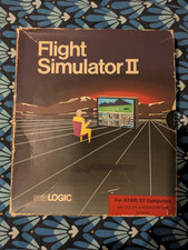 Flight Simulator II ATARI ST -