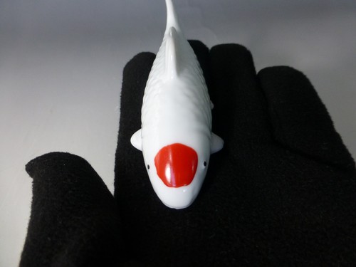 Koi fish porcelain - koi,