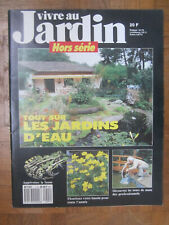 Vivre au jardin jardin d'eau bassin plantes aquatiques