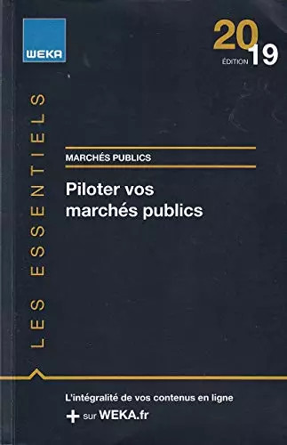 Piloter vos marchés publics