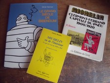 BIBENDUM MICHELIN : trois livres