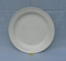 Plat faïence fine empire