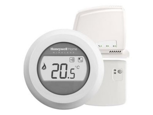 Resideo round wireless off - round,