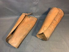 Lot de 2 anciennes guêtres