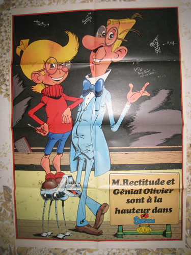 Poster spirou rectitude - poster, m.