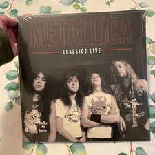 Metallica 33t   LIVe disque Neuf  lp vinyle new concert rare hard vinyl