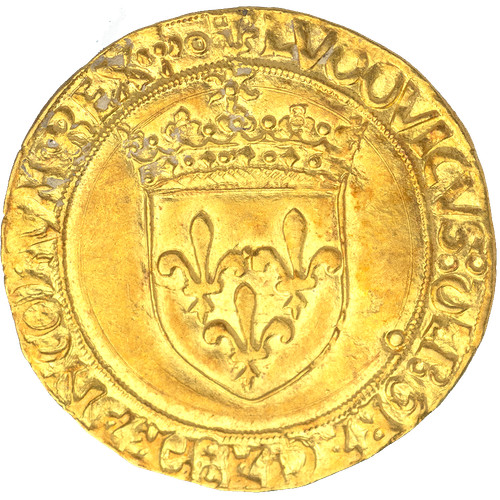 Louis xii écu - louis, au