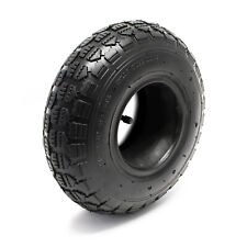 Pneu pour tracteur à pelouse 11x4.10/3.50-5 4pr avec chambre à air et valve coud