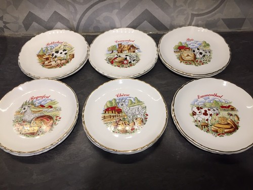 Anciennes assiettes à - anciennes,